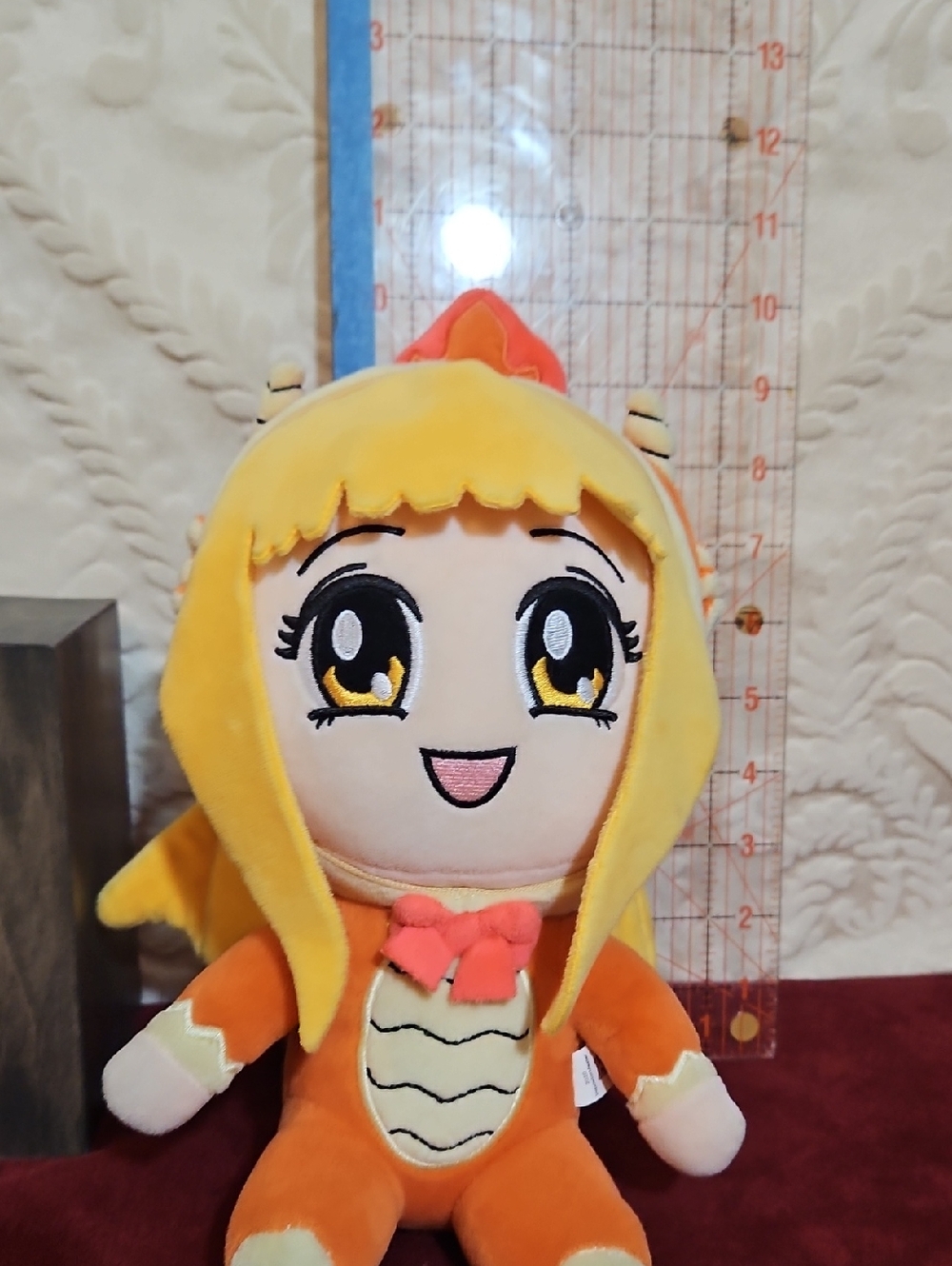 Yellow & Orange Kawaii Dragon Plush Doll 2020 Inquistor Master Fairytail